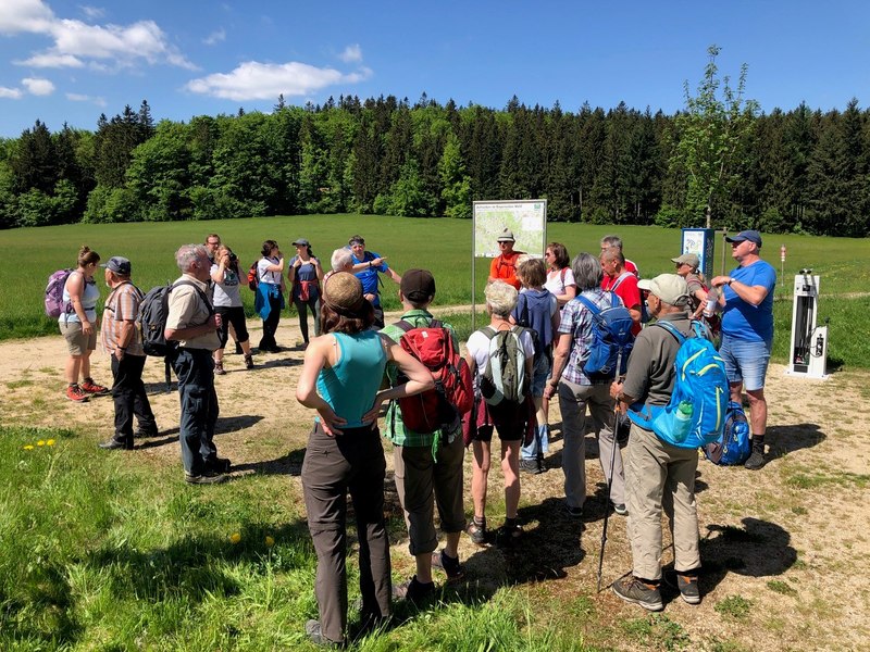 Geführte Goldsteig-Wanderung von Herzogau nach Furth im Wald zum 15jährigen Jubiläum