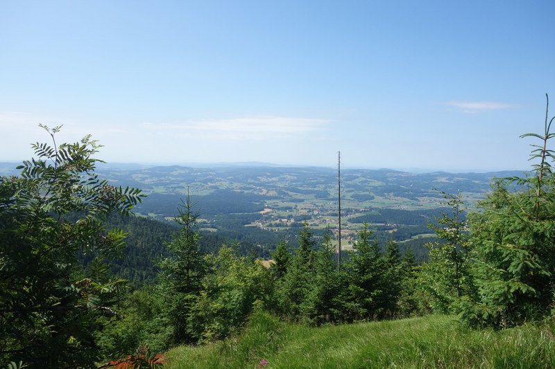 Wunderbarer Ausblick über den Bayerischen Wald 