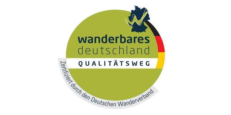Logo: Wanderbares Deutschland Qualitätsweg
