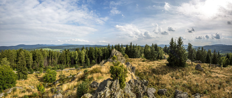 Naturdenkmal Hochfels im Oberpfälzer Wald